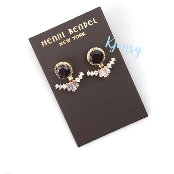 henri bendel Jewelry - NEW! Henri Bendel Deco Crystal Earrings